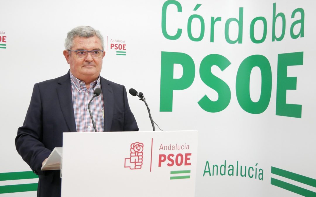 El PSOE de Córdoba muestra su apoyo al comercio andaluz ante el maltrato del Gobierno de Moreno Bonilla