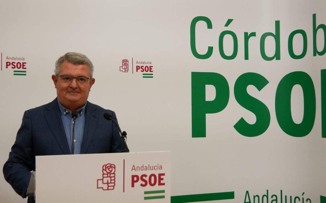El PSOE de Córdoba asegura que los presupuestos de la Junta son una oportunidad perdida para reforzar los servicios públicos